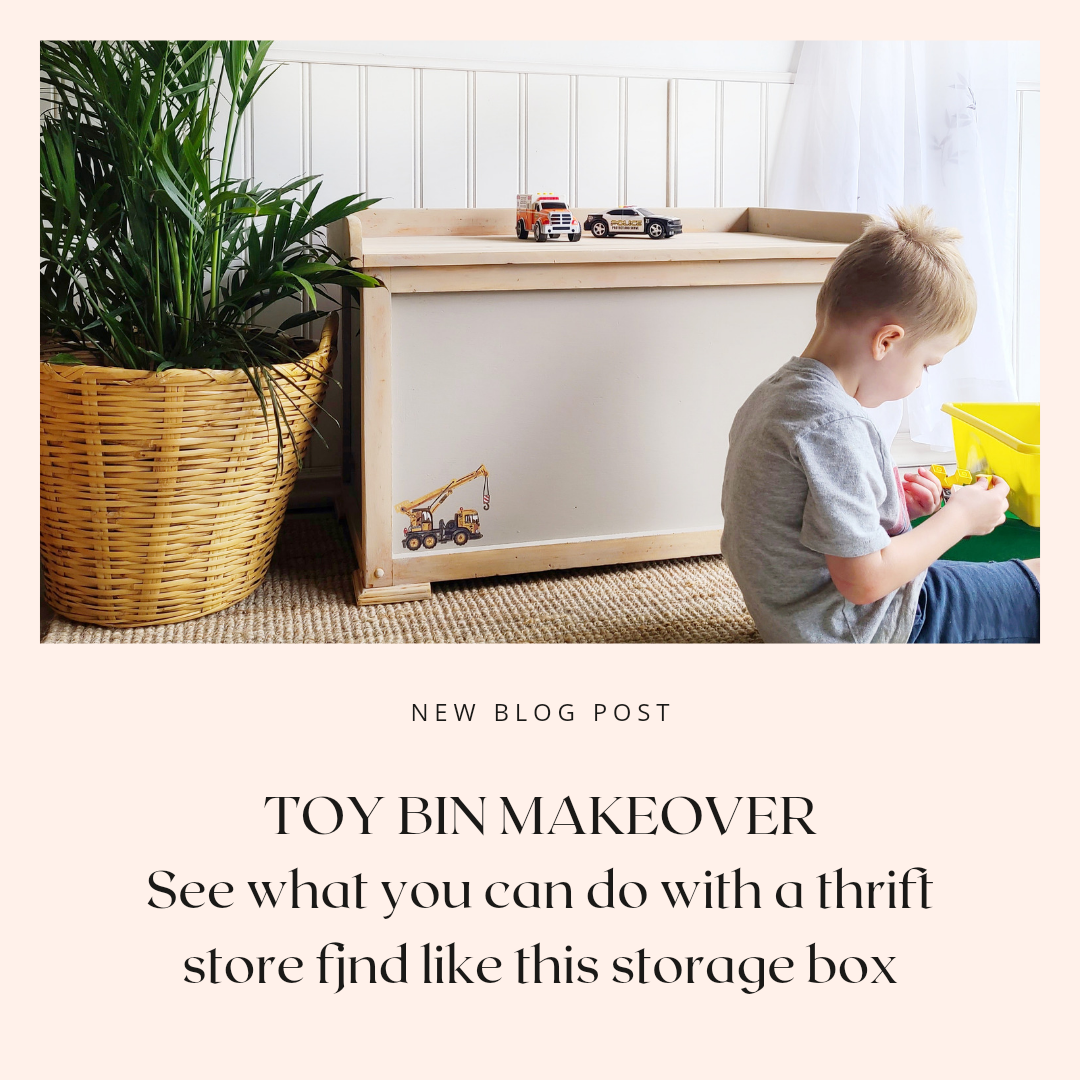 Toy box makeover